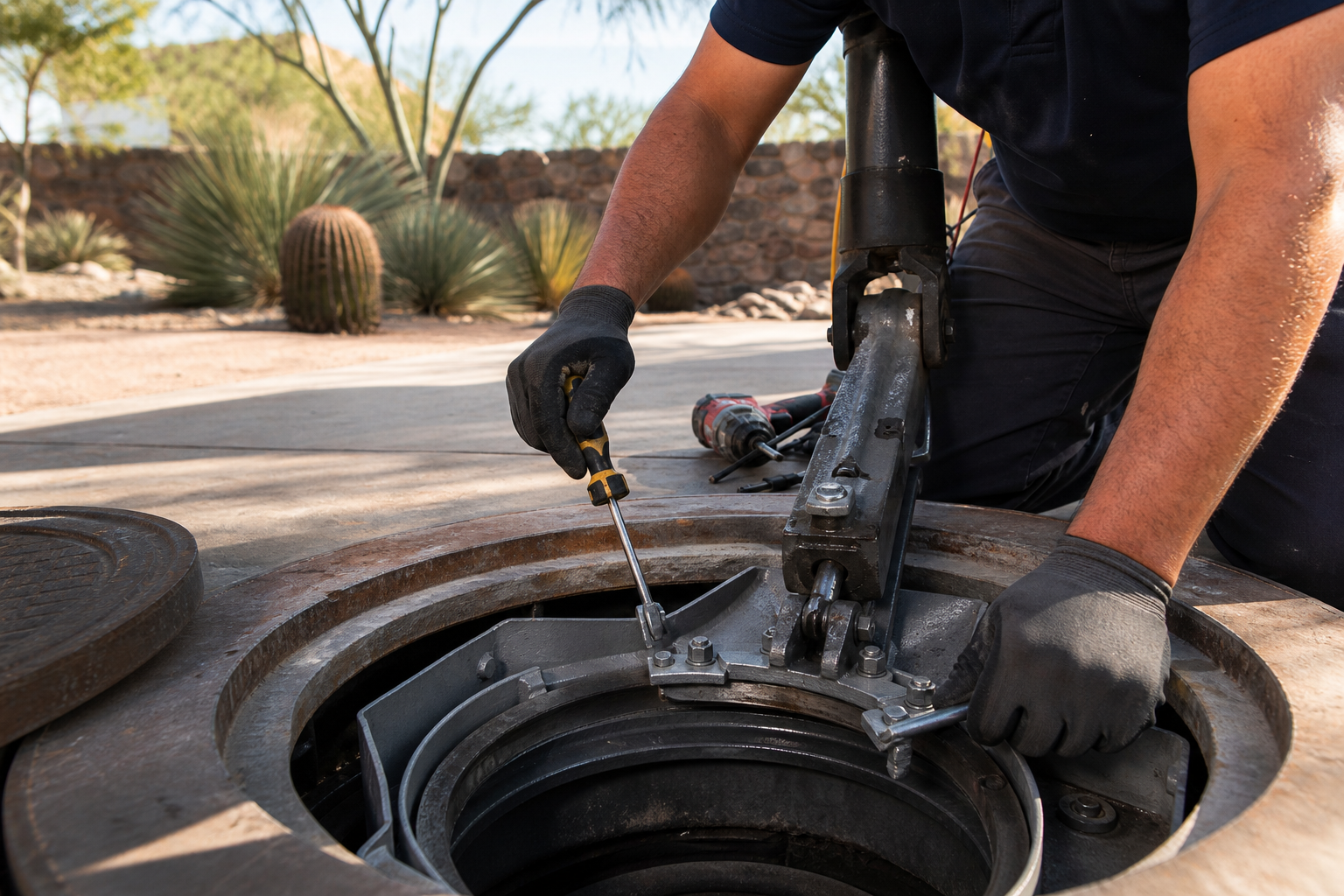 Trenchless sewer repair in Scottsdale